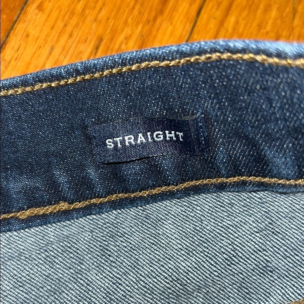 J. Crew Men's Straight Jeans - Dark Blue - Picture 5 of 8